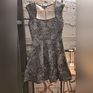 Black and white dress